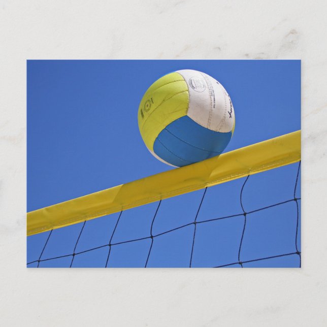 Carte Postale Volley-ball (Devant)