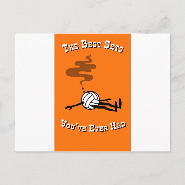 Carte Postale Volleyball (Devant)