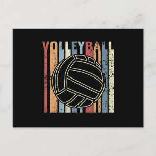 Carte Postale Volleyball Vintage Rétro