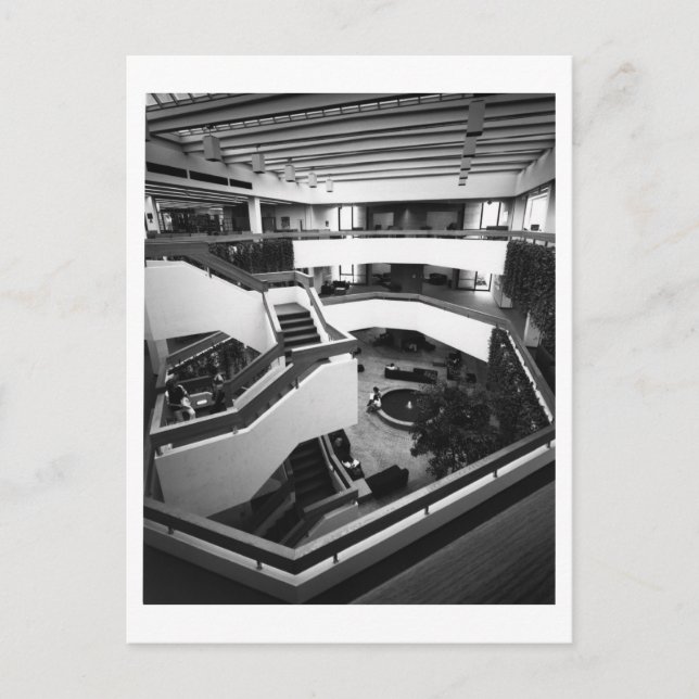 Carte Postale Von der Ahe Library (CA 1984) (Devant)