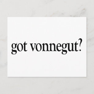 Carte Postale Vonnegut