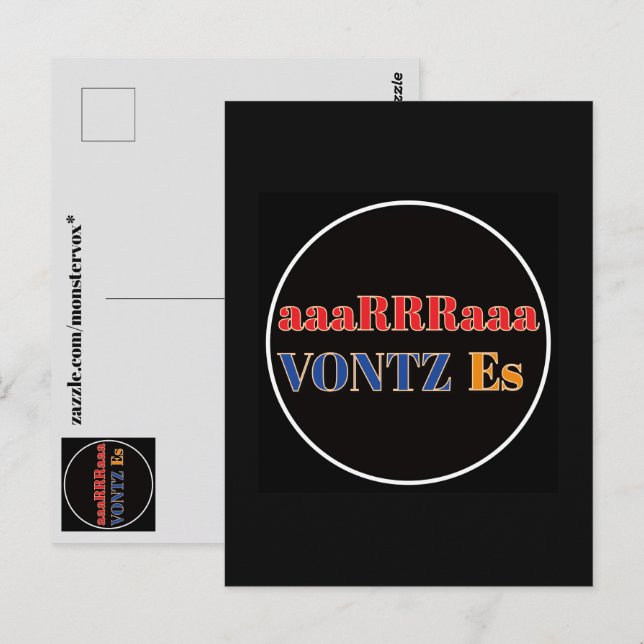 Carte postale Vontz Es (Devant / Derrière)