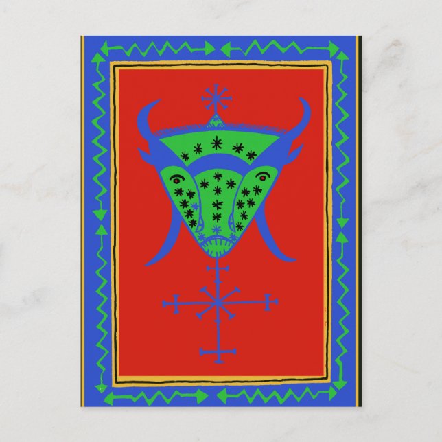 Carte Postale VooDoo BoSou Spirit (Devant)