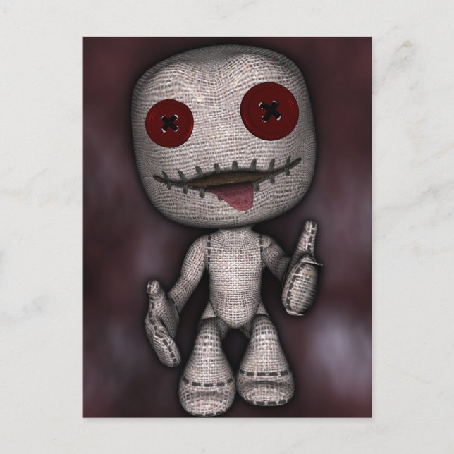 Carte Postale Voodoo Dolly (Devant)