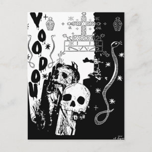 carte postale voodou