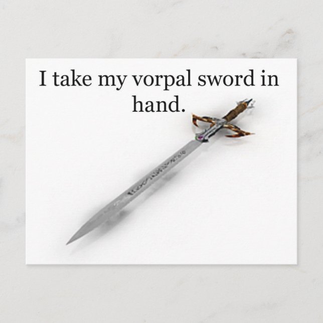 Carte Postale Vorpal (Devant)