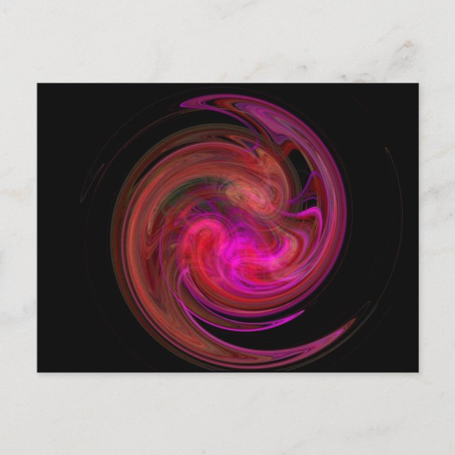 CARTE POSTALE VORTEX LUMINEUX (Devant)