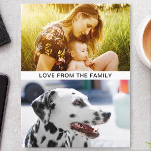 Carte postale Vos 2 Photos & Message