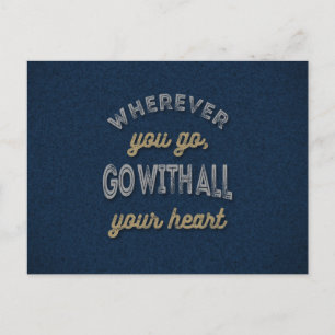 Carte Postale Vos Citations Inspirationnelles Coeur