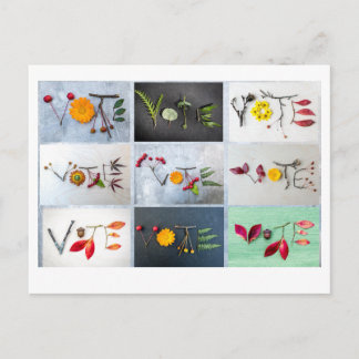 Carte postale Vote