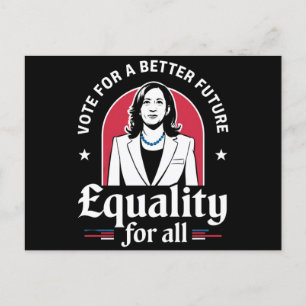 Carte Postale Vote For A Better Future Président des États-Unis 