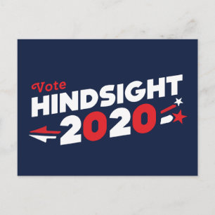 Carte Postale Vote hindsight