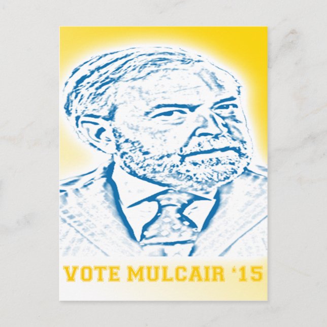 Carte Postale Vote Mulcair '15 (Devant)