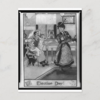 Carte Postale Votes pour les femmes !