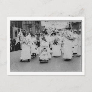 Carte Postale Votes Suffragettes pour les femmes Vintage
