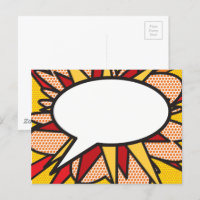 Votre bulle de dialogue amusante rétro bande dessi