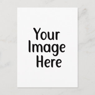 Carte Postale Votre conception ici personnalisée