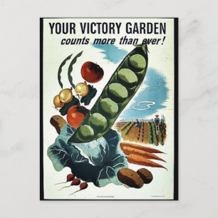 Carte Postale Votre Jardin de la Victoire