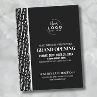 Votre Logo Business Event Grand Ouverture Invitati