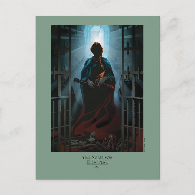 Carte Postale Votre nom disparaîtra (Devant)