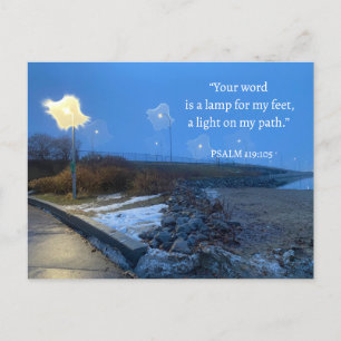 Carte Postale "Votre parole est une lampe pour mes pieds Inspira