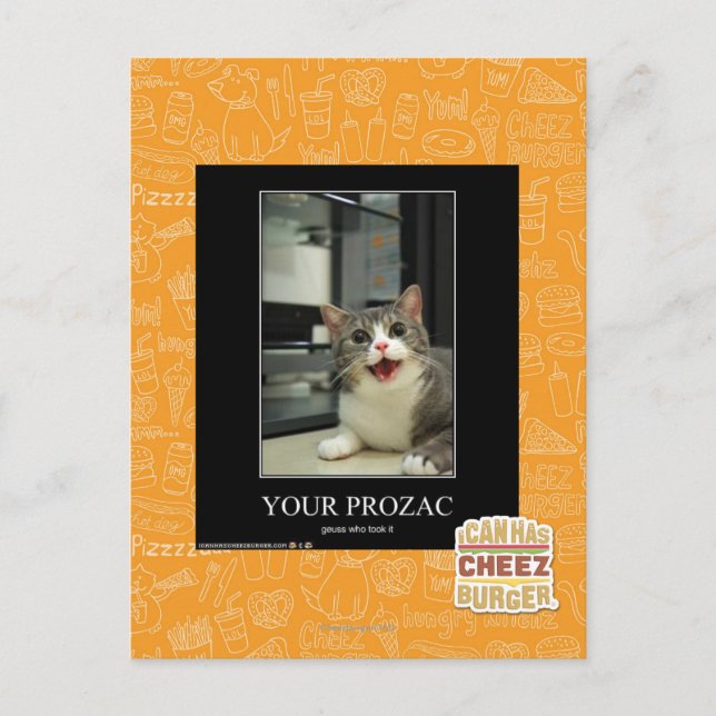 Carte Postale Votre Prozac (Devant)