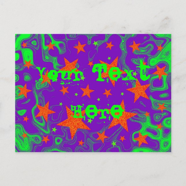 Carte postale "Votre texte" (Devant)