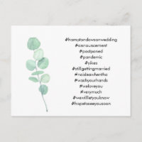 Votre Top 12 Hashtags Eucalyptus Mariage reporté