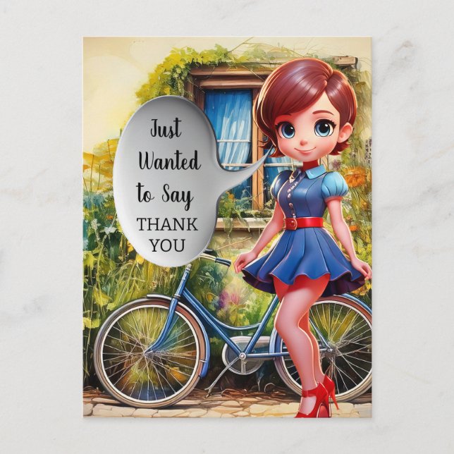 CARTE POSTALE VOULAIS SIMPLEMENT DIRE MERCI (Devant)