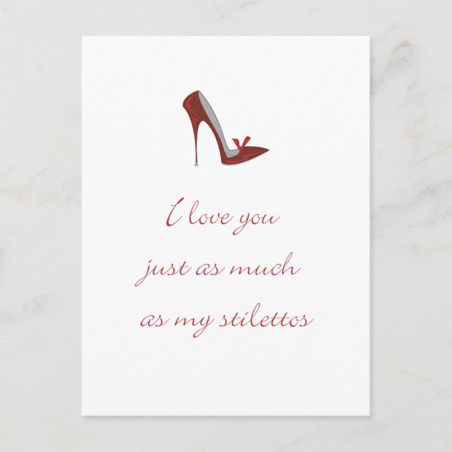 Carte Postale Vous aimez autant (Devant)