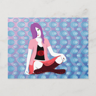 Carte postale "Vous attendez"