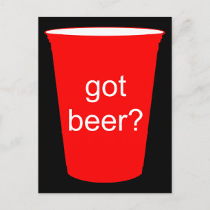Carte Postale vous avez de la bière ?