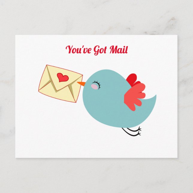 Carte Postale Vous avez du courrier (Devant)