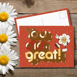 Carte Postale Vous avez fait un excellent rétro