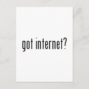 Carte Postale vous avez internet ?