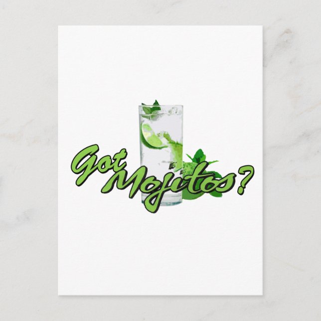 Carte Postale Vous avez Mojitos ? (Devant)