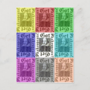 Carte Postale Vous avez Shakespeare ? Obtenir Shakespeare