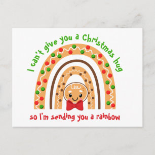 Carte Postale Vous envoyer un Rainbow Gingpain Noël