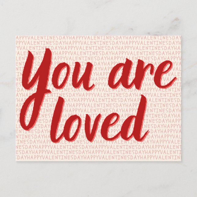 Carte Postale Vous êtes adoré Platon Valentine (Devant)