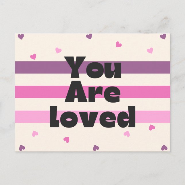 Carte Postale Vous êtes adoré Platon Valentine (Devant)