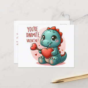 Carte Postale Vous êtes Dinomite Saint-Valentin Mignon Amour de