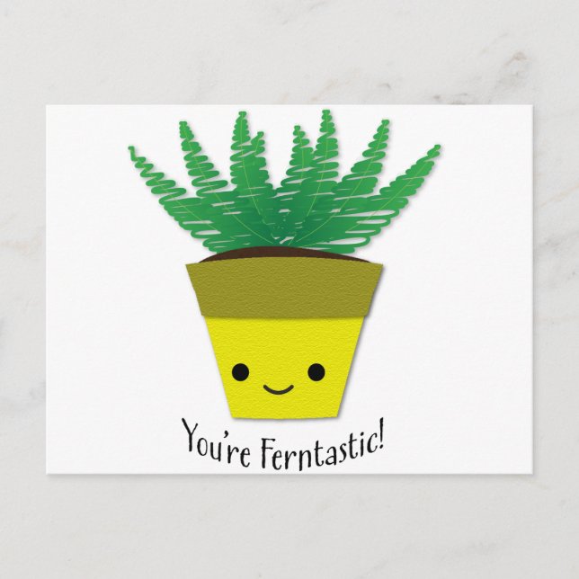Carte Postale Vous êtes Ferntastic Fern (Devant)