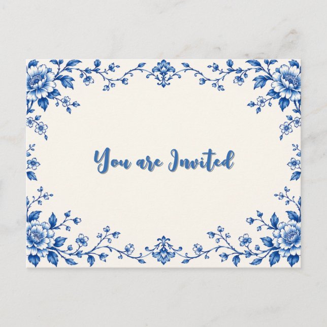 Carte Postale Vous êtes invité (Devant)