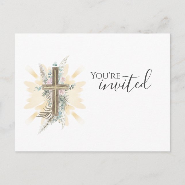 Carte Postale Vous êtes l'Église invitée (Devant)