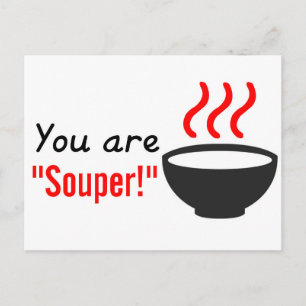 Carte Postale Vous êtes souper / super enseignant cadeau d'appré