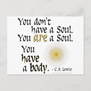 Carte Postale Vous êtes une âme...