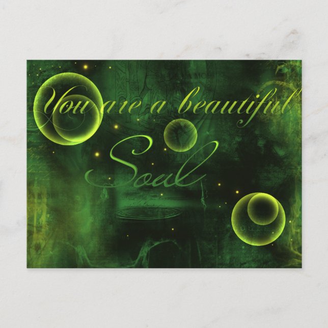 Carte Postale Vous Êtes Une Belle Âme (Devant)