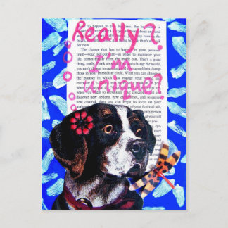 Carte Postale Vous êtes unique ! - VINTAGE