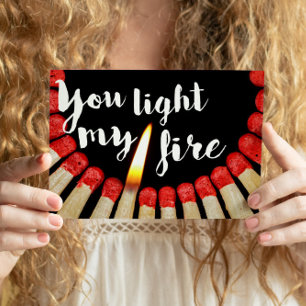 Carte Postale Vous Illuminez Mon Feu Citation De Photo Romantiqu