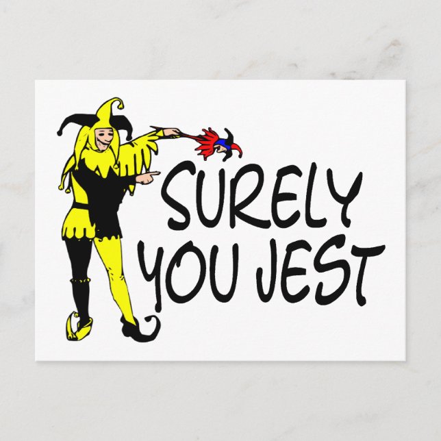 Carte Postale Vous Jêtes Jester (Devant)